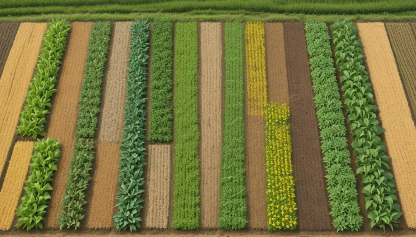 Crop Diversity in sustainable agriculture practices in farmland